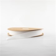 Traka dupli pliš 25mm/30m bijela 101