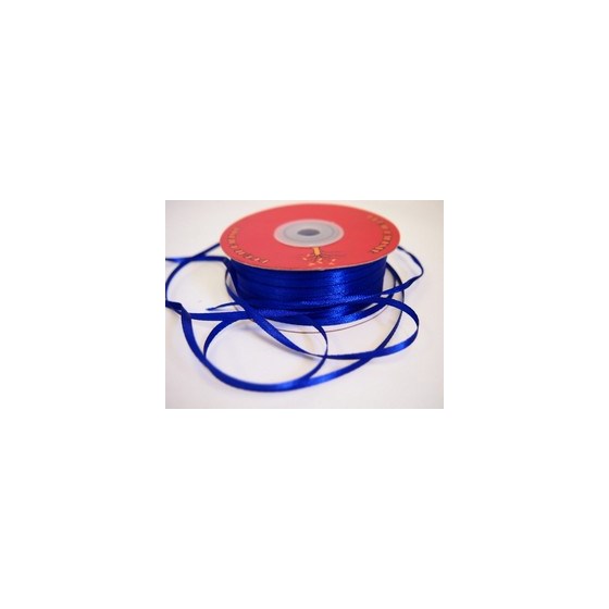 Traka saten 3mm/100m standard cobalt plava 329