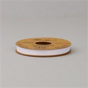 Traka mat saten 10mm/20m bijela 101