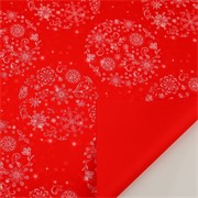 Arak kartopak Snowballs 70x100cm crvena