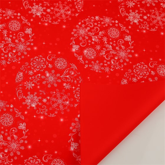 Arak kartopak Snowballs 70x100cm crvena