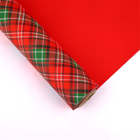 Rola kartopak Aberdeen tartan 1x25m crvena/zelena