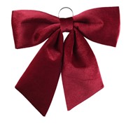 Mašna velvet 66x3xh72cm wine crvena