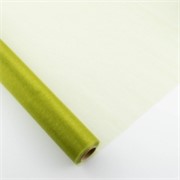 Organdi rola lux efekt 48cmx10m - maslinasta