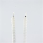 LED svijeća vijak d2x24,5cm-1L toplo bijela 2kom
