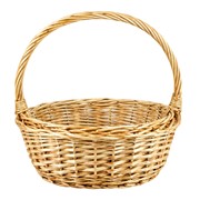Košara oval 42x32/h12cm natur