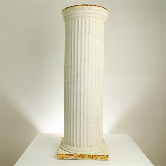 Stup - metal 40x40x117,5cm bijela