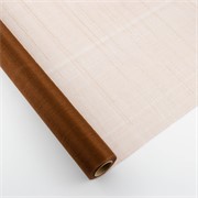 Organdi rola lux efekt 48cmx10m - lješnjak smeđa