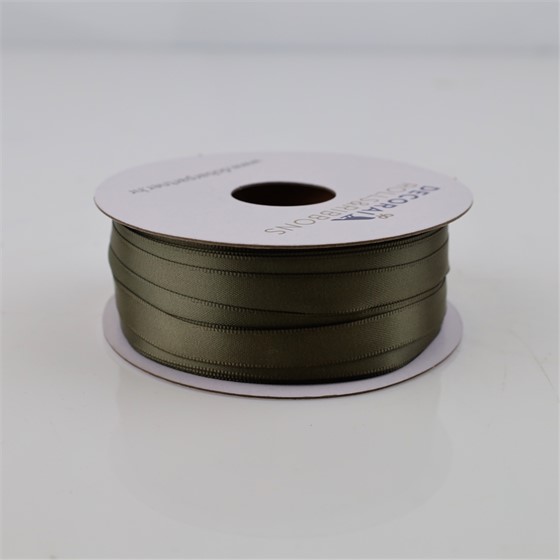 Traka saten 10mm/50m premium deep sage 569
