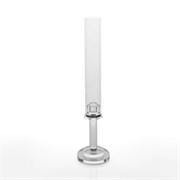 Svijećnjak kristal sa cilindrom h53 d12cm