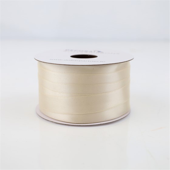 Traka saten 16mm/50m premium  ivory 810