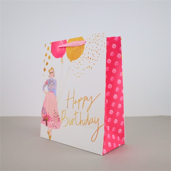 Vrećica 26x12cm h32cm mix boje