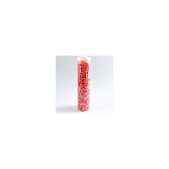 Staklo drobljeno 550g-pastel crvena