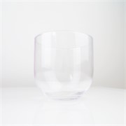 Staklo vaza h14d14,5cm