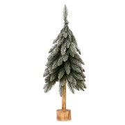 Bor na stalku zasniježen d40 h95cm zelena