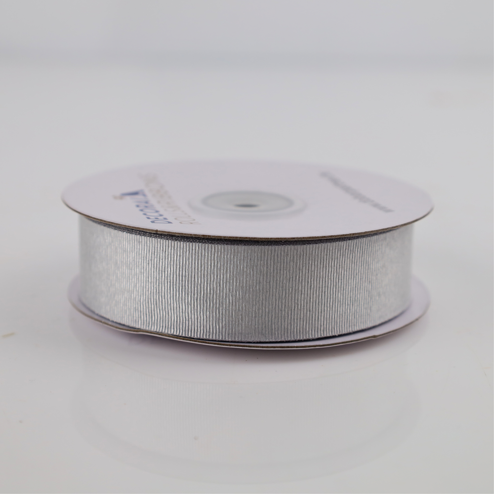 Traka LUREX RIPS 25mm/25m bijela/srebrna - Dobar partner
