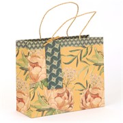 Vrećica 31x12cm h26 božićna natur/mix boja