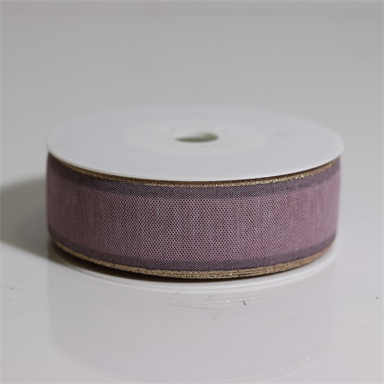 Traka 5046 35mm/25m roza zlatna 506