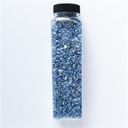 Staklo drobljeno 550g-metalik t.plava