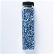 Staklo drobljeno 550g-metalik t.plava
