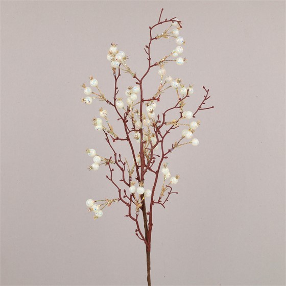 Grana bijele bobice 80cm iris/bijela