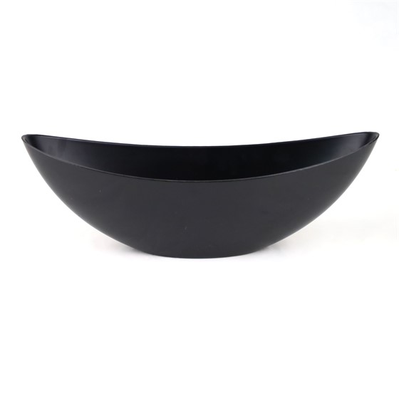 Posuda plastična lađa 39x12xh13cm crna
