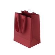 Vrećica 18x12cm h23cm premium t.crvena