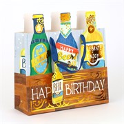Vrećica 29x10cm h29cm rođendanska beer mix boja
