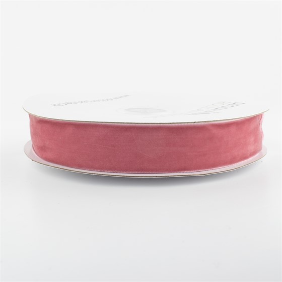 Traka pliš 25mm/10m wild rose 149
