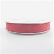 Traka pliš 25mm/10m wild rose 149