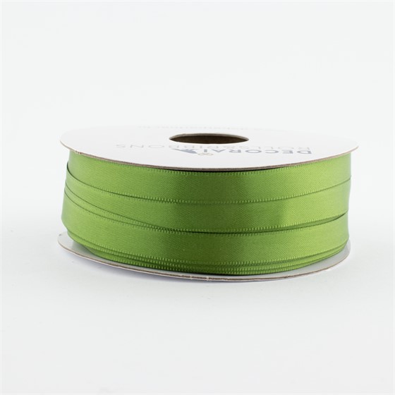 Traka saten 10mm/50m premium list zelena 558