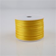 Traka saten 3mm/100m premium žuta 645