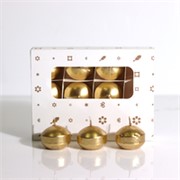 Svijeće plutajuće x12kom d4,5 h3cm - zlatna