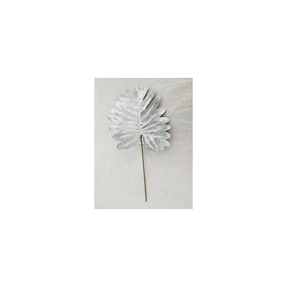 Grana list filodendrona 35cm srebrni
