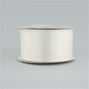 Traka saten 50mm/25m premium antique bijela 028