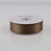 Traka saten 25mm/25m premium fossil 838