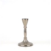 Svijećnjak metal h18cm d10cm srebrna