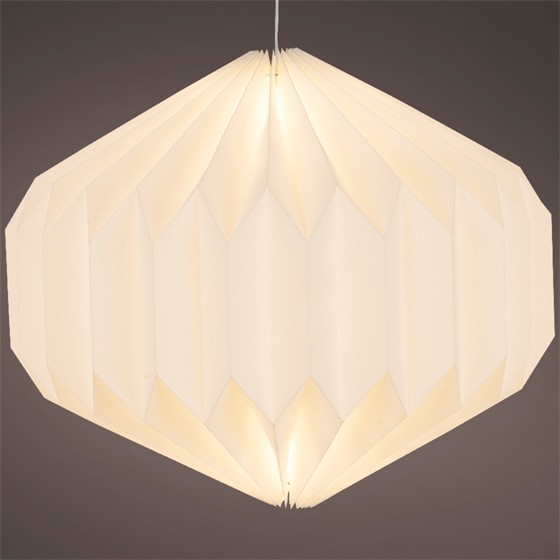 Svjetiljka papirna d45cm h40cm 6L WW bijela IP44