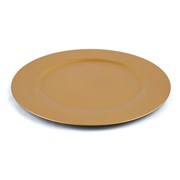 Tanjur plastični 40cm sv.zlatna