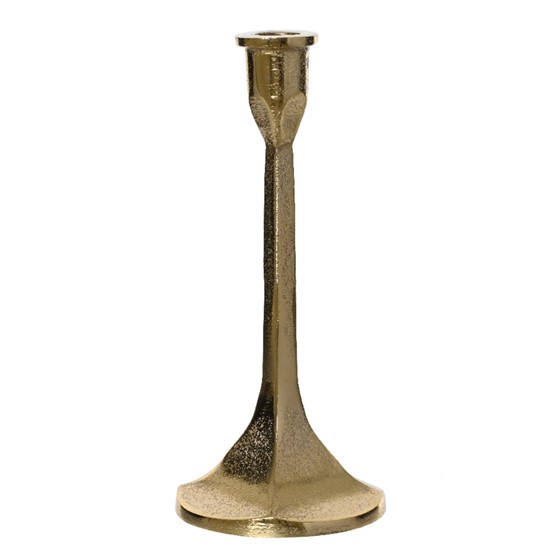 Svijećnjak metal h32d10cm zlatna