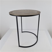 Stolić metalni 49x49xh52cm brončana