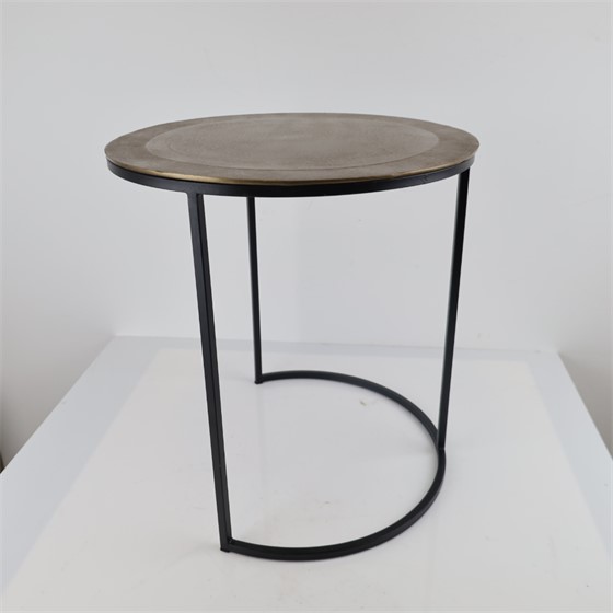 Stolić metalni 49x49xh52cm brončana