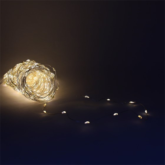 LED lampice niz/600L/30m WW trep. IP44