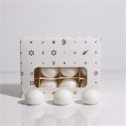 Svijeće plutajuće x12kom d4,5 h3cm - bijela