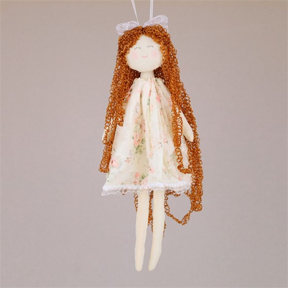 Djevojčica h35cm bijela/roza