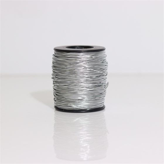 Konop elastični 1,7mm/100m srebrni