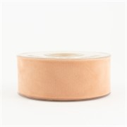 Traka dupli pliš 40mm/7m sv.losos/prljavo roza 27