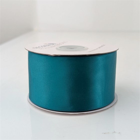 Traka saten 50mm/25m premium jade zelena 346