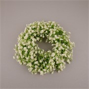 Gipsofilija vijenac 30cm bijela