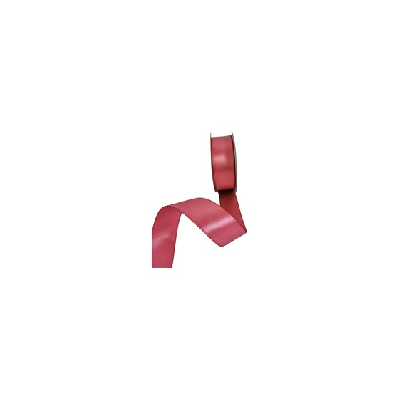 Traka saten 25mm/25m standard colonial rose 168